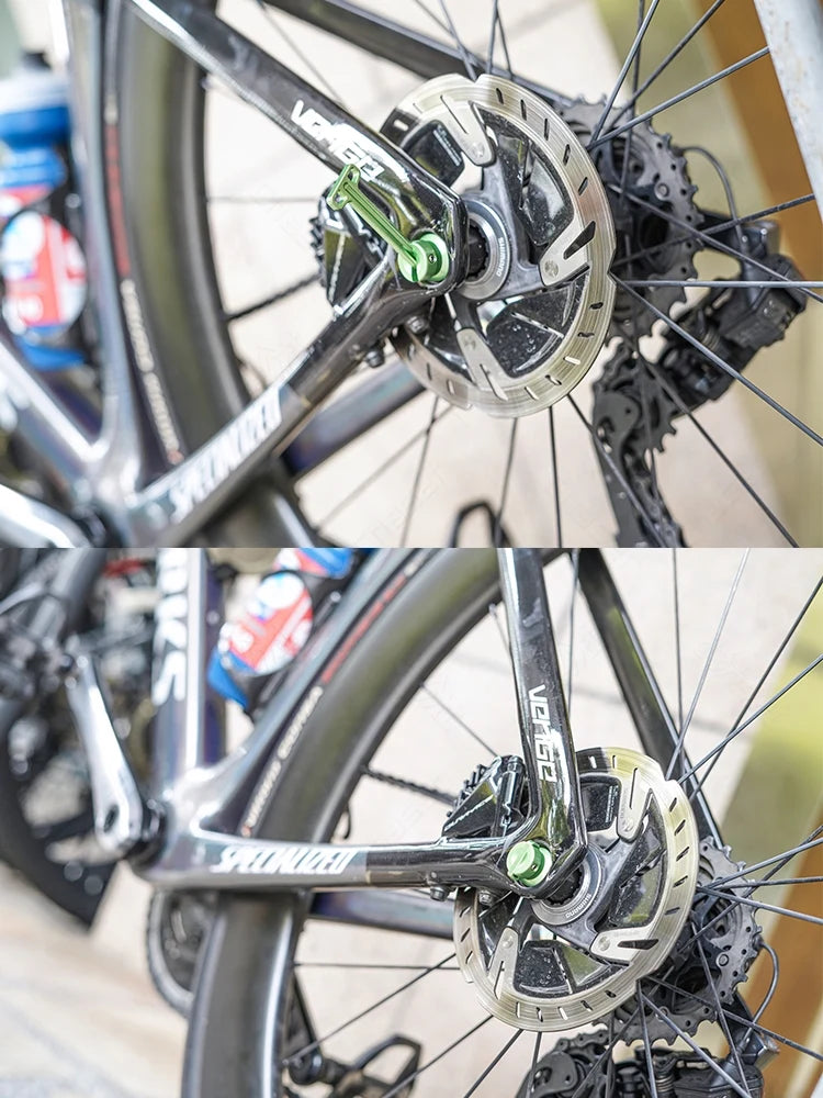Ultralight Titanium Alloy Concealed Quick-Release Thru-Axle for Road Bikes/Specialized/Trek/Merida/Giant/Pinarello/Colnago/Ce