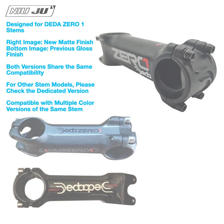 NIUJU DEDA ZERO 1 Computer Mount — Lightweight Garmin Wahoo GoPro Mount