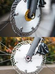 Ultra-Light Titanium Thru-Axle Set for Road Bikes — Compatible with Specialized/Roubaix/Tarmac SL6/SL7/SL8/SL9/Crux
