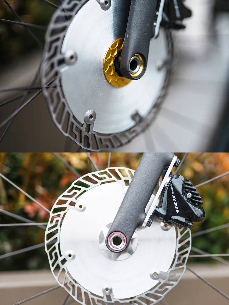 Ultra-Light Titanium Thru-Axle Set for Road Bikes — Compatible with Specialized/Roubaix/Tarmac SL6/SL7/SL8/SL9/Crux