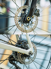 Chaser Ultralight Titanium Thru Axle Set for GIANT TCR & Propel — TC11 Titanium — 116mm/161mm — 37g Per Pair