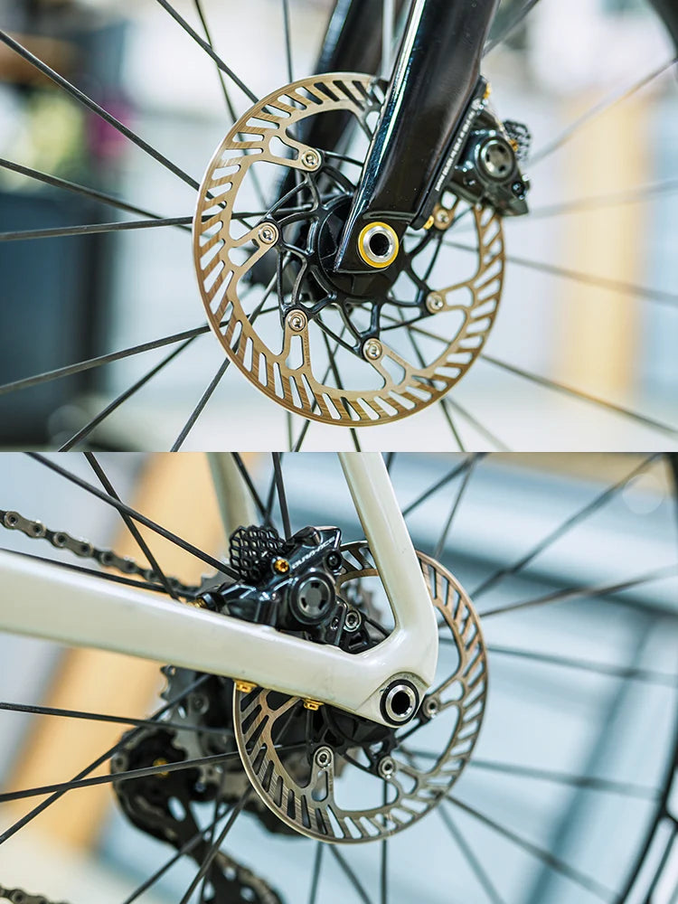 Chaser Ultralight Titanium Thru Axle Set for GIANT TCR & Propel — TC11 Titanium — 116mm/161mm — 37g Per Pair