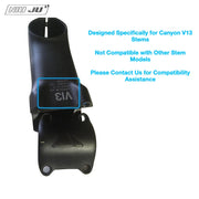 NIUJU Canyon V13 Computer Mount — CNC Aluminum Aero Cockpit Garmin Wahoo Mount