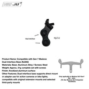 TREK Madone Gen 7 SLR BLENDR Computer Mount Extension — NJ252 Dual-Interface Base (Mount not included)
