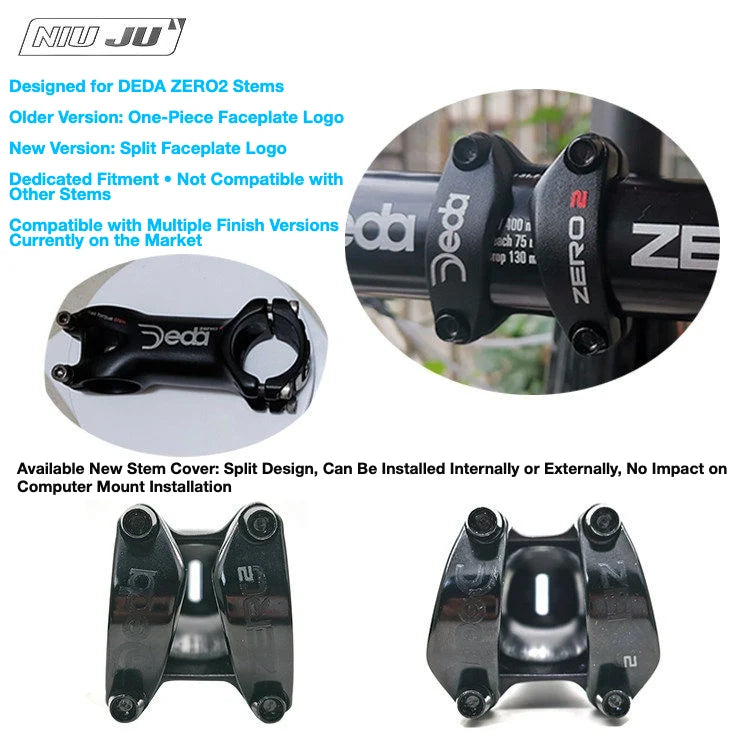 NIUJU Colnago V3 Computer Mount — DEDA ZERO2 Lightweight Garmin Wahoo Mount