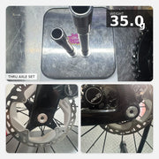 Custom Aluminum Thru Axle Kit for Quick Pro AR ONE / ER ONE – 35.5g, Anodized Colors — Quick Pro ER ONE 35g