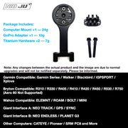 NIUJU DEDA SUPERBOX Computer Mount — Integrated Wahoo Garmin GoPro Mount