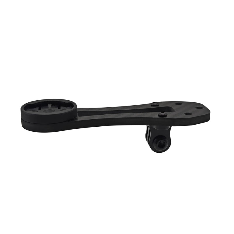 TOCCAY Carbon Computer Mount for Integrated Cockpits — GoPro Garmin Wahoo Compatible Extension Mount