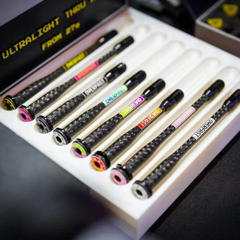 OVERFAST 29g Ultra-Light Carbon Fiber Thru Axle Set for Specialized Tarmac SL8 SL9