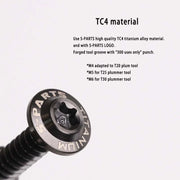 S-PARTS A3 M6 Titanium Self-Tapping Bolts — 16–30mm