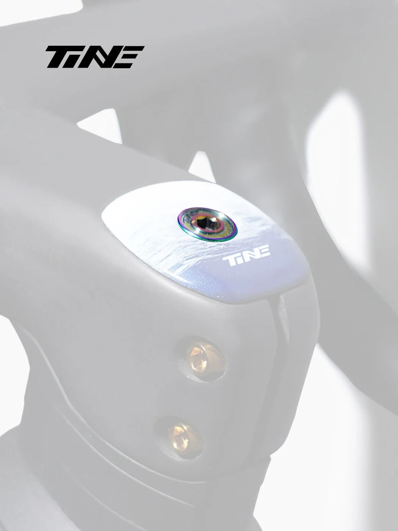 TiNE M6 Titanium Headset Top Cap Screws — 25 / 30 / 35 / 45mm