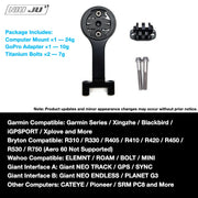 NIUJU Cannondale C2 TWO Stem Computer Mount — Integrated Garmin Wahoo GoPro Extension Mount