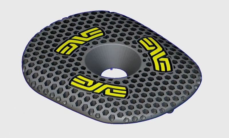 Customizable Titanium 3D-Printed Top Cap for ENVE SES Aero Pro/AR In-Route Handlebar – Color & Text Options