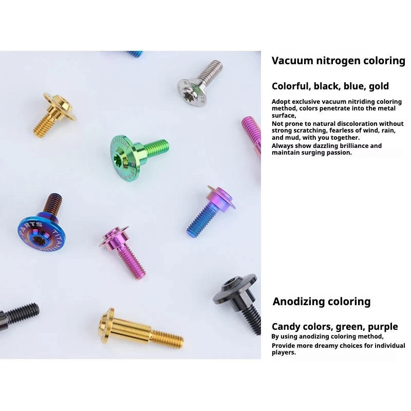 S-PARTS A3 M6 Umbrella Head Step Bolts — Gold — 36 Specifications