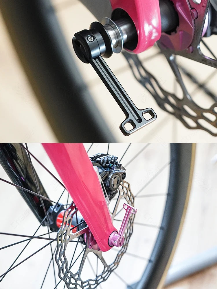 Ultralight Titanium Alloy Concealed Quick-Release Thru-Axle for Road Bikes/Specialized/Trek/Merida/Giant/Pinarello/Colnago/Ce