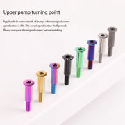 S-PARTS M6 Titanium Upper Pump Pivot Bolt — 36mm D12 Step D8 H22