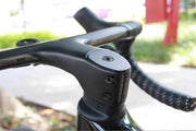 BIGROCK Carbon Road Handlebar Integrated Gravel Handlebars 360/380/400/420mm, Racing Bike Handlebar 28.6mm