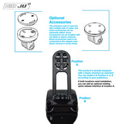 NIUJU DEDA Vinci DCR Stem Computer Mount — Garmin Wahoo GoPro Integrated Mount