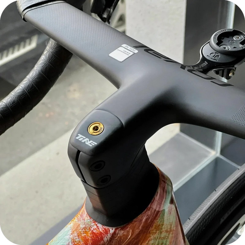 TiNE Carbon Fiber ROVAL Headset Cap — Hand-Painted Designs
