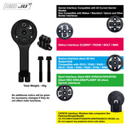 NIUJU Giant CONTACT AEROLIGHT Computer Mount — TCR Gen 10 DEFY ADV Garmin Wahoo Mount