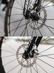 Ultra-Light Titanium Thru-Axle Set for Road Bikes — Compatible with Specialized/Roubaix/Tarmac SL6/SL7/SL8/SL9/Crux