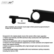 PAVEWAY Giant Contact SL Aero Computer Mount — Titanium Bike Computer Mount for New Giant Propel
