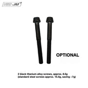 Torque Aluminum Computer Mount Extension for Giant PROPEL PP SLR AERO Cockpit — Optional Extended Titanium Screws (2pcs)