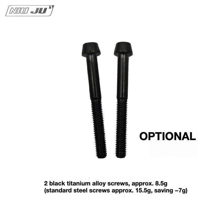Torque Aluminum Computer Mount Extension for Giant PROPEL PP SLR AERO Cockpit — Optional Extended Titanium Screws (2pcs)