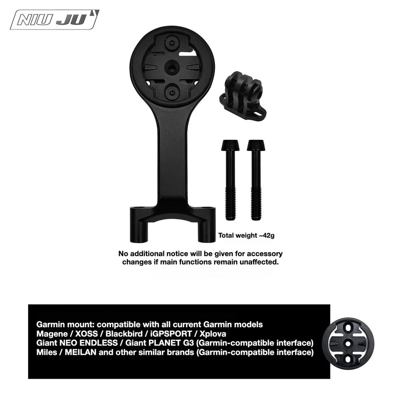 TREK RCS Pro Stem Computer Mount — Garmin Mount (Garmin 1040 / 840 / 540 etc.)