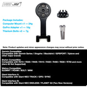 NIUJU Cannondale C3 THREE Stem Computer Mount — Ultra-Light Garmin Wahoo GoPro Mount