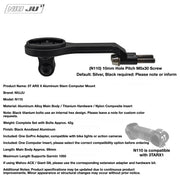 NIUJU 3T ARX I & ARX II PRO Team Computer Mount — Garmin Wahoo GoPro Compatible — Fits ARX II Stem Computer Mount N110