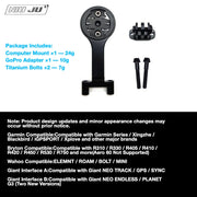 NIUJU Computer Mount for Cervélo A029 Alloy S3 Stem — S Series Garmin Wahoo Mount
