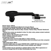 Specialized S-Works SL Alloy Stem Computer Mount for Roval / Garmin / Wahoo