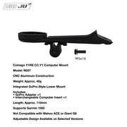 NIUJU Colnago Y1RS CC.Y1 Computer Mount — Garmin 1050 Wahoo Integrated Cockpit Mount