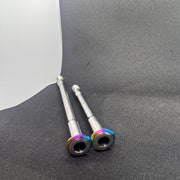 Titanium Thru Axle for Cervélo S5 – 2023–2025 Version / New 2026 Version — TC4 CNC, Mirror Polished, Custom Colors