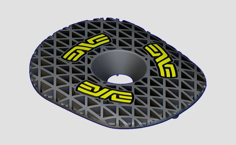 Customizable Titanium 3D-Printed Top Cap for ENVE SES Aero Pro/AR In-Route Handlebar – Color & Text Options