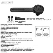 NIUJU Cervélo S5 Computer Mount for AB08 & HB14 Handlebars (2019–2025) — Garmin Wahoo GoPro Compatible