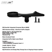 NIUJU EXS AeroVer Computer Mount — High-Strength Garmin 1050 Integrated Cockpit Mount