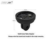 NIUJU Brompton T-Line Computer Mount — Titanium Brompton Garmin GoPro Adapter