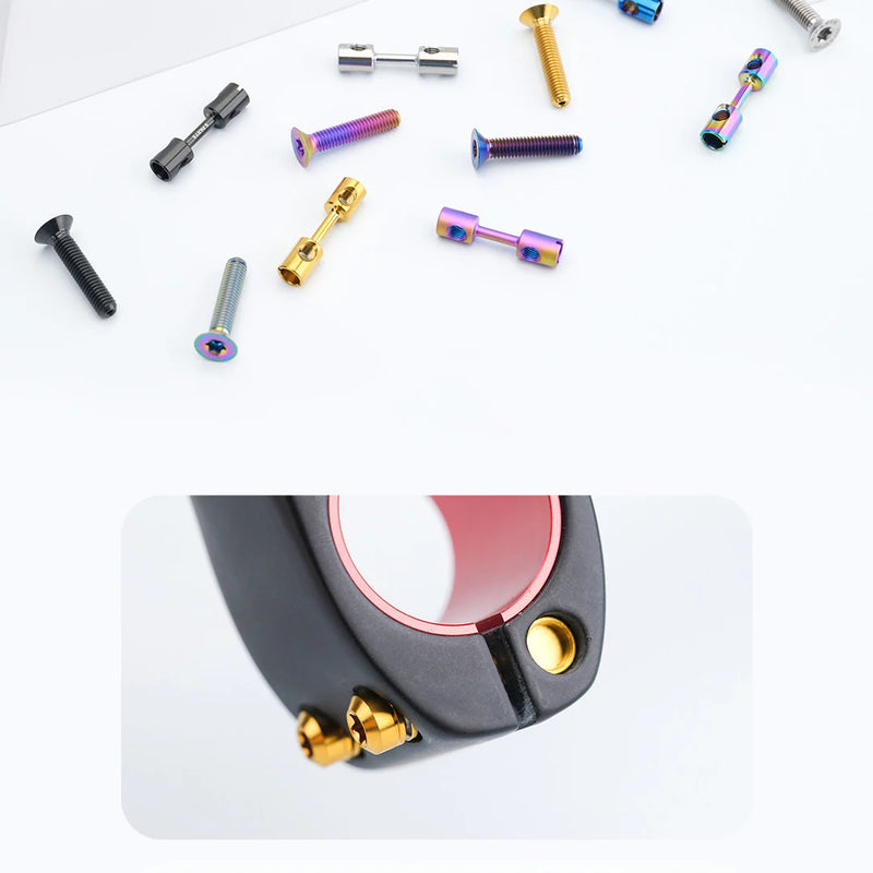 S-PARTS Titanium Bolt Kit for BIGROCK Gen 2 Integrated Handlebar/Stem (13 pcs)