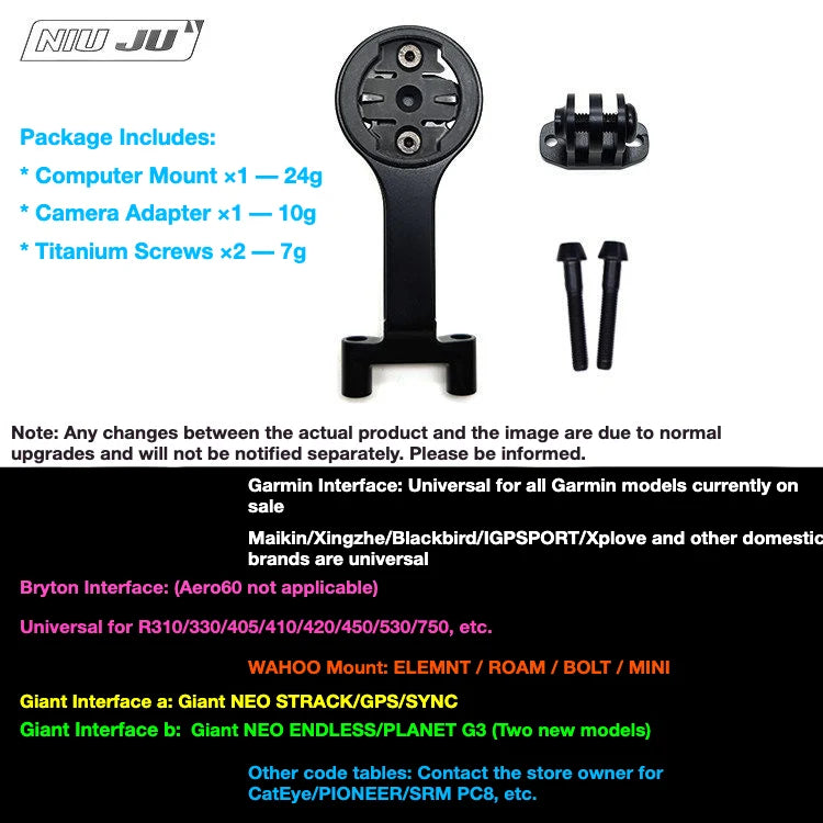 SPECIALIZED S-Works Venge Computer Mount for Garmin / Wahoo