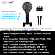 NIUJU Colnago V3 Computer Mount — DEDA ZERO2 Lightweight Garmin Wahoo Mount