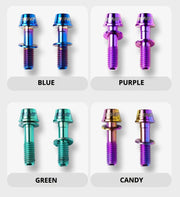 TiNE Titanium Stem Bolts M5×18 (Pair of 2) — CNC Bolts for Stems & Integrated Handlebars