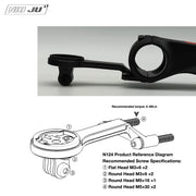 LOOK 795 Blade Aero Design Stem Aero Computer Mount Compatible with Wahoo GPS Computers