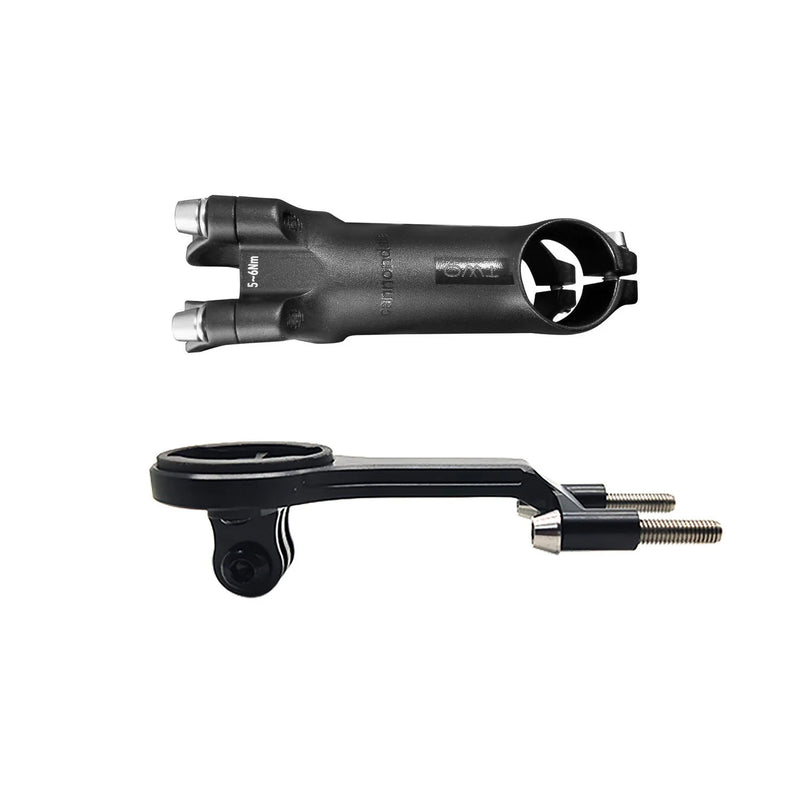NIUJU Cannondale C2 TWO Stem Computer Mount — Integrated Garmin Wahoo GoPro Extension Mount