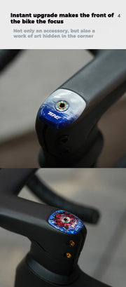TiNE Carbon Headset Cap for Specialized SL8 Integrated Handlebar — FDJ & Quick-Step Edition