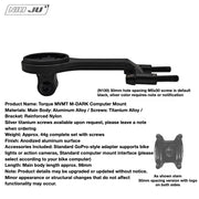 PARDUS MVMT M-DARK Aluminum Computer Mount — MVMT M-DARK -6° Mount