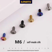 S-PARTS A3 M6 Titanium Self-Tapping Bolts — 16–30mm — M6×16mm