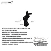 TREK Émonda / Madone Gen 6 Aeolus RSL Integrated Computer Mount — NJ251 Dual-Interface Base (Mount not included)
