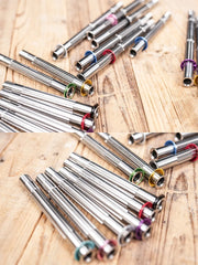 Ultra-Light 39g Titanium Thru Axle for Trek Madone Gen 8 — RSL SLR Gen 8 Aero-Compatible
